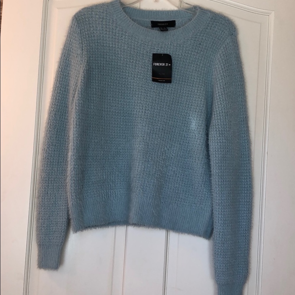Forever 21 Tiffany Blue Sweater